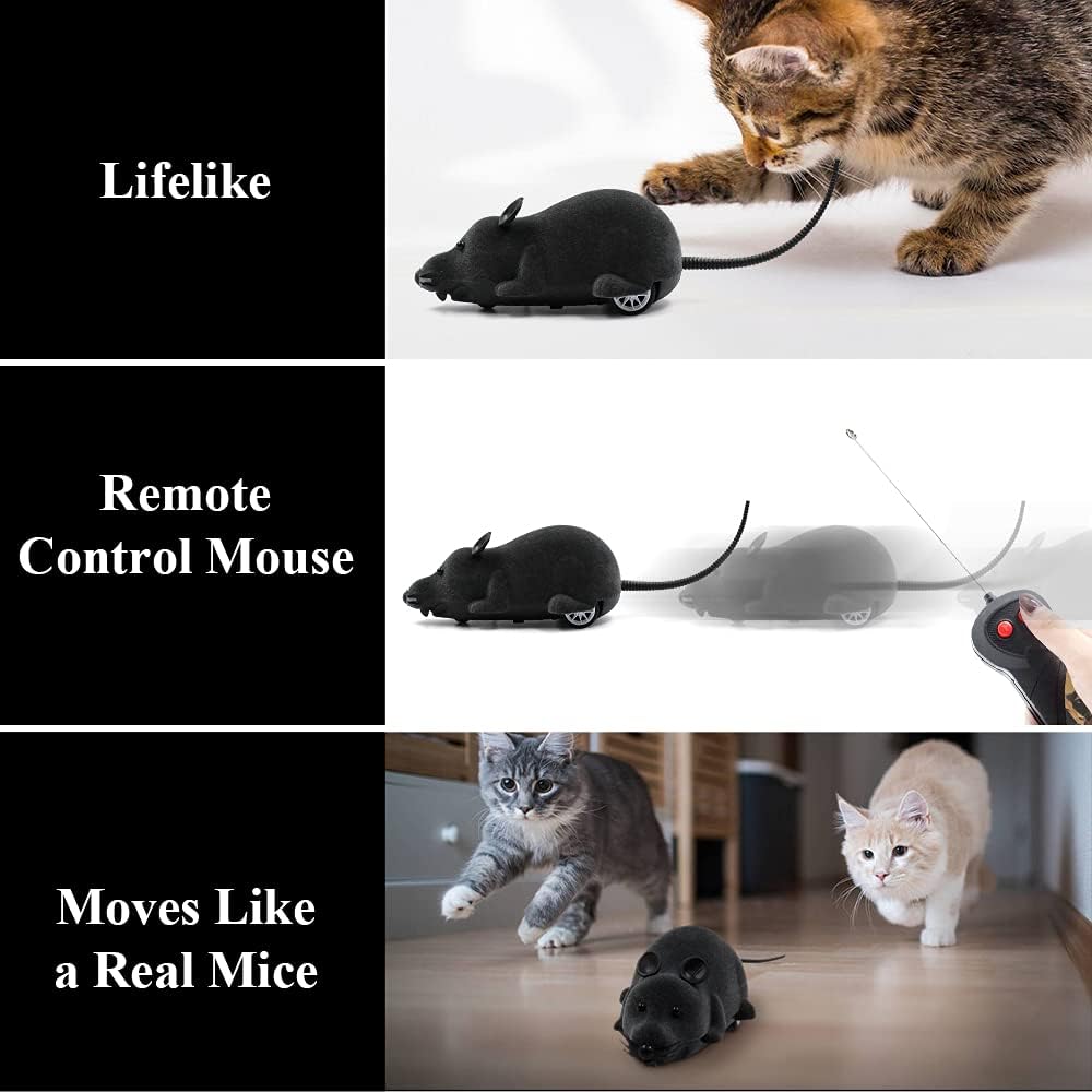 RC Remote Control Mouse Cat Toy