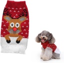 Pets.Love.Earth Cute Deer Sweater Meroon