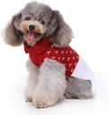 Pets.Love.Earth Cute Deer Sweater Meroon