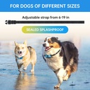 Tech No Bark Collar Pet DC636 Up to 8-50kgs Rechargable Blue/Black