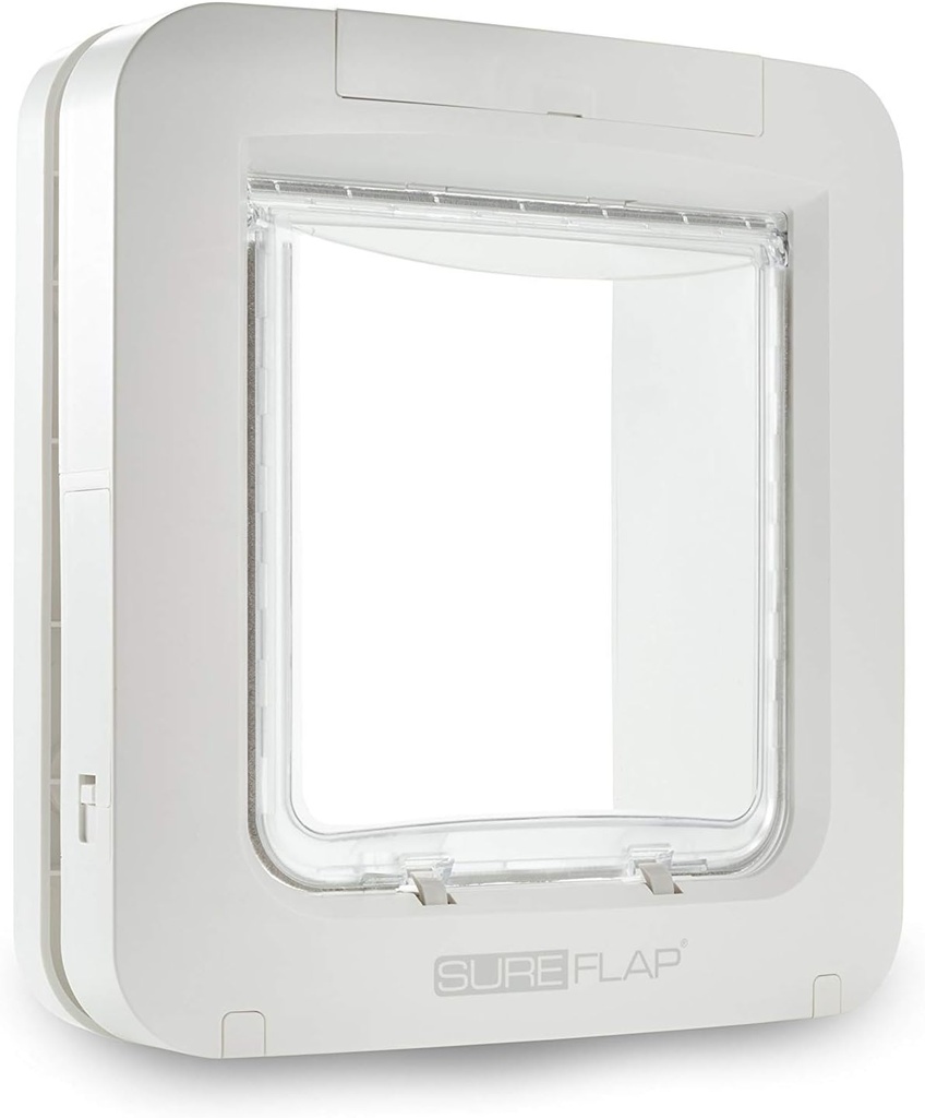 SureFlap DualScan 4-way flap w. microchip ident., 26.2 Ã— 28.1 cm, white