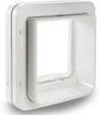SureFlap DualScan 4-way flap w. microchip ident., 26.2 Ã— 28.1 cm, white
