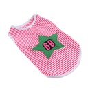 Pets.Love.Earth 69 Star Pattern Vest Pink