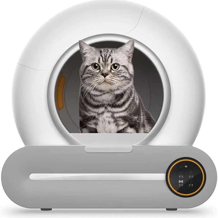 Smart Automated Cat Litter Box White 480x520x505 mm