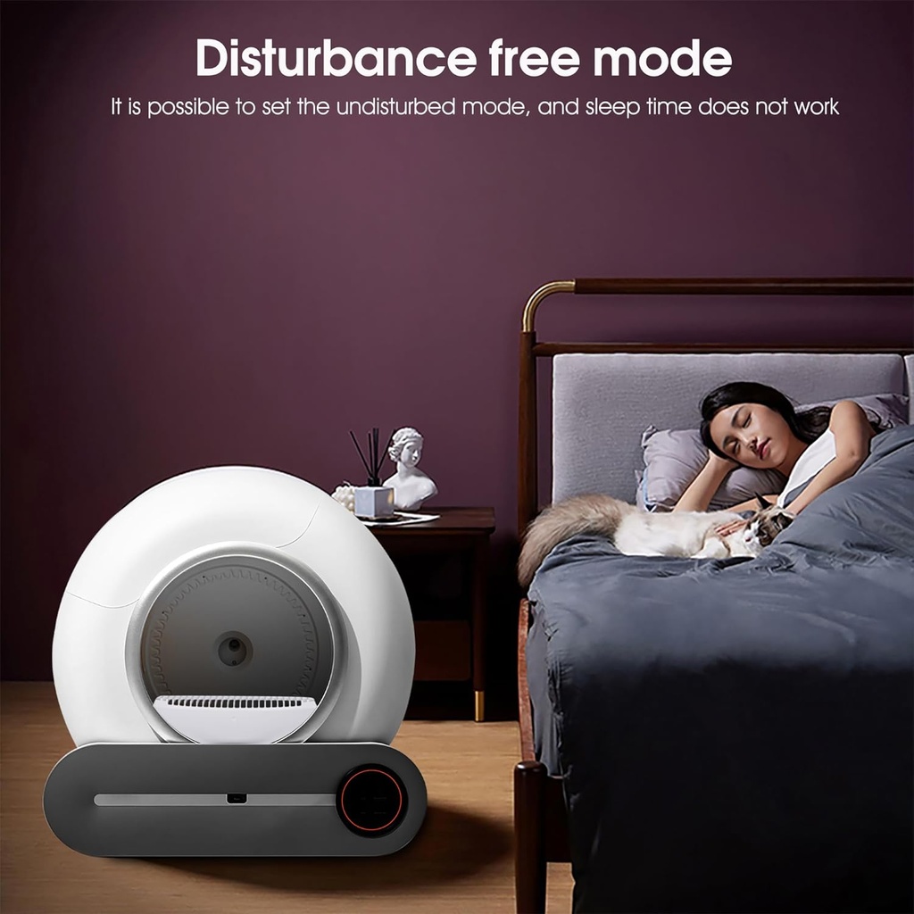 Smart Automated Cat Litter Box White 480x520x505 mm