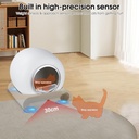 Smart Automated Cat Litter Box White 480x520x505 mm