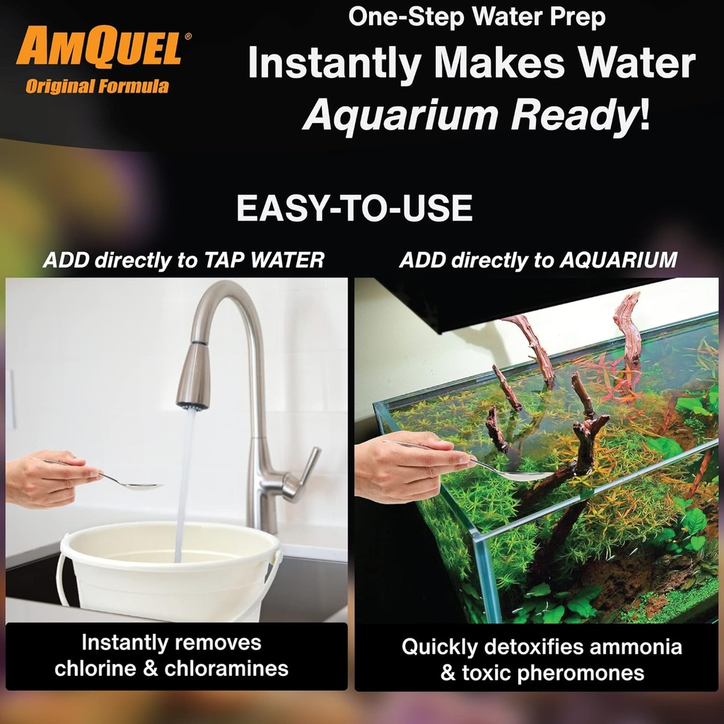 Kordon AmQuel® Ammonia Conditioner For Fresh and Saltwater 3.78Ltr