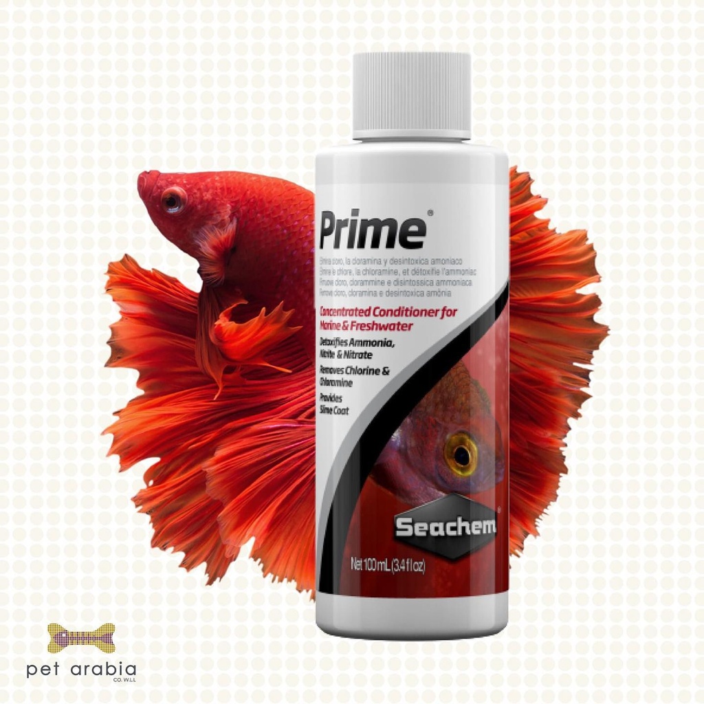 Seachem Prime Concentrated Conditioner for Marine and Fresh Water - 500Ml