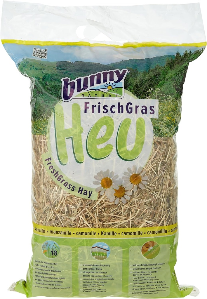 Bunny Nature Fresh Grass Hay Chamomile - 500 g