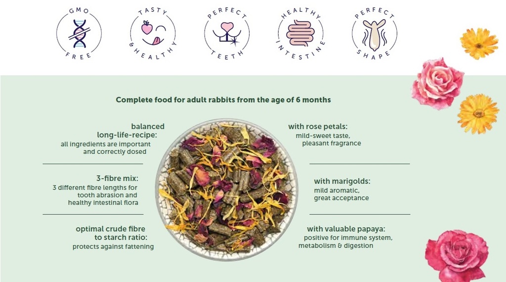 Bunny Nature Rabbit Dream Blossoms 1.5kg