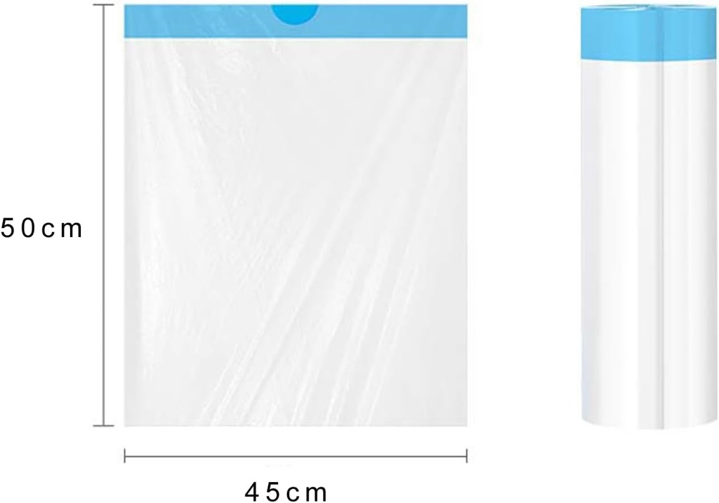 Smart Automated Cat Litter Box- Waste Bag Refill (Single Roll)
