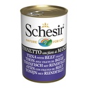 Schesir Can for Cat Tuna with Beef Fillets in Jelly 140g