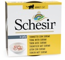 Schesir Can for Cat Tuna with Surimi 85g