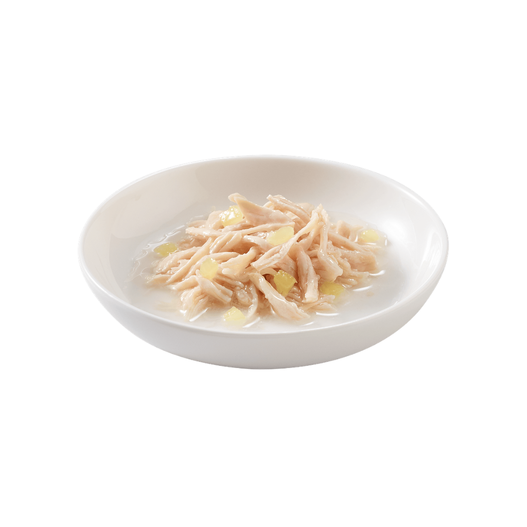 Schesir Can for Cat Chicken Fillet with Pineapple in Cooking Water 75g