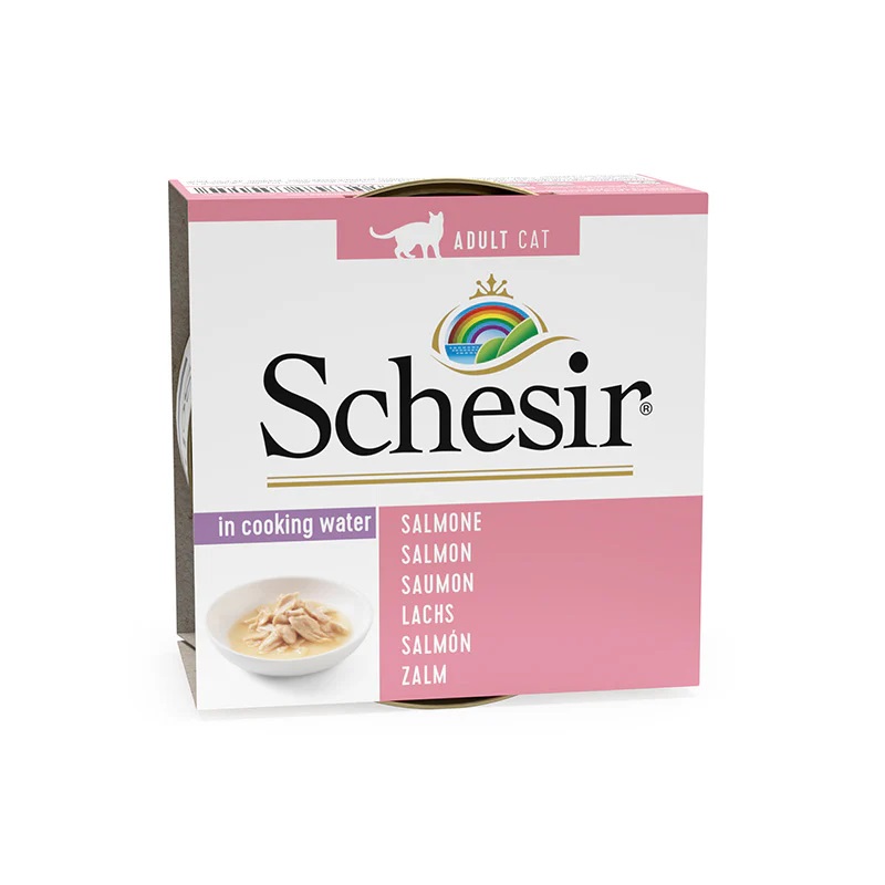 Schesir Can for Cat Salmon Natural style 85g
