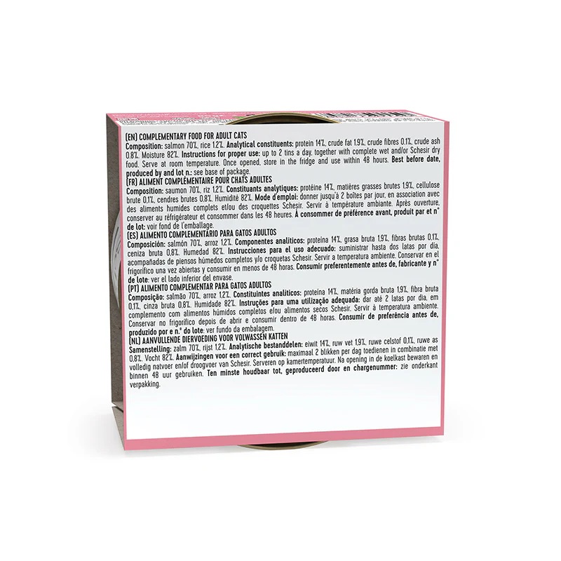 Schesir Can for Cat Salmon Natural style 85g