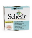 Schesir Can for Cat Tuna with Sea Bream in Broth 70g