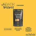 Schesir After Dark Pouch Velvet Mousse Pollo Chicken 80g
