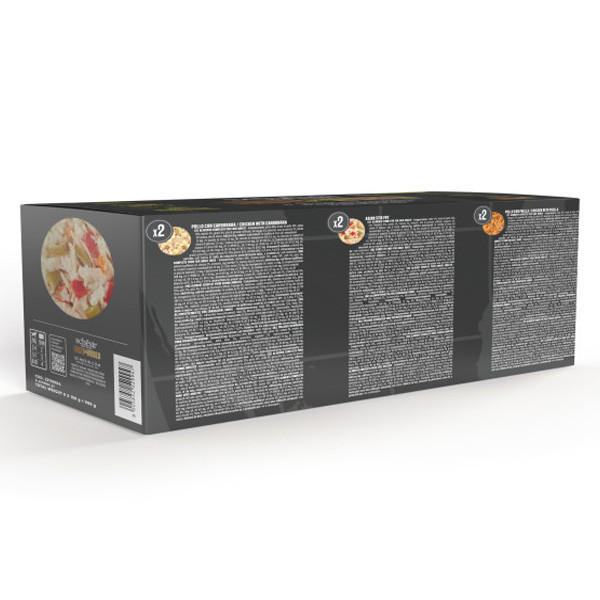 Schesir Taste The World Variety Pack For Dog  Chicken with Carbonara,Paella and Asian Strip fry  6X150g