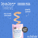 Schesir Baby Thrive Pouch Chicken with Chicken Liver 20x8g