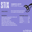 Schesir Stix Cat Creamy Snacks Variety Pack 6 X 15g