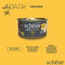 Schesir After Dark Can for Cat Chicken In  Paté 80g