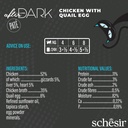 Schesir After Dark Can for cat Chicken with Quail Egg in Pate 80g