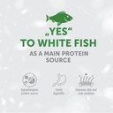 Nature's Protection Superior Care White Dogs of Junior Small Breed with White Coat 1.5 kg