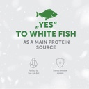 Nature's Protection Superior Care White Dogs of Junior Small Breed with White Coat 1.5 kg