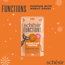 Schesir Functions Digestive Topper Pumkin with Wheat Grass 40g