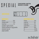 Schesir Special Mousse Exigent Chicken with Duck Liver 70g