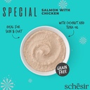 Schesir Special Mousse Skin &amp; Coat Salmon with Chicken 70g