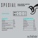 Schesir Special Mousse Skin &amp; Coat Salmon with Chicken 70g