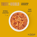Schesir Taste The World Can For Dog Chicken Masala 150g