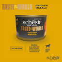 Schesir Taste The World Can For Dog Chicken Masala 150g