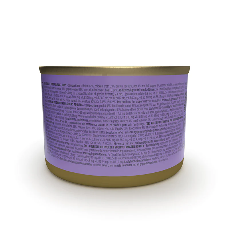 Schesir Taste The World Can For Dog Thai Coconut Chicken 150g