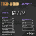 Schesir Taste The World Can For Dog Thai Coconut Chicken 150g