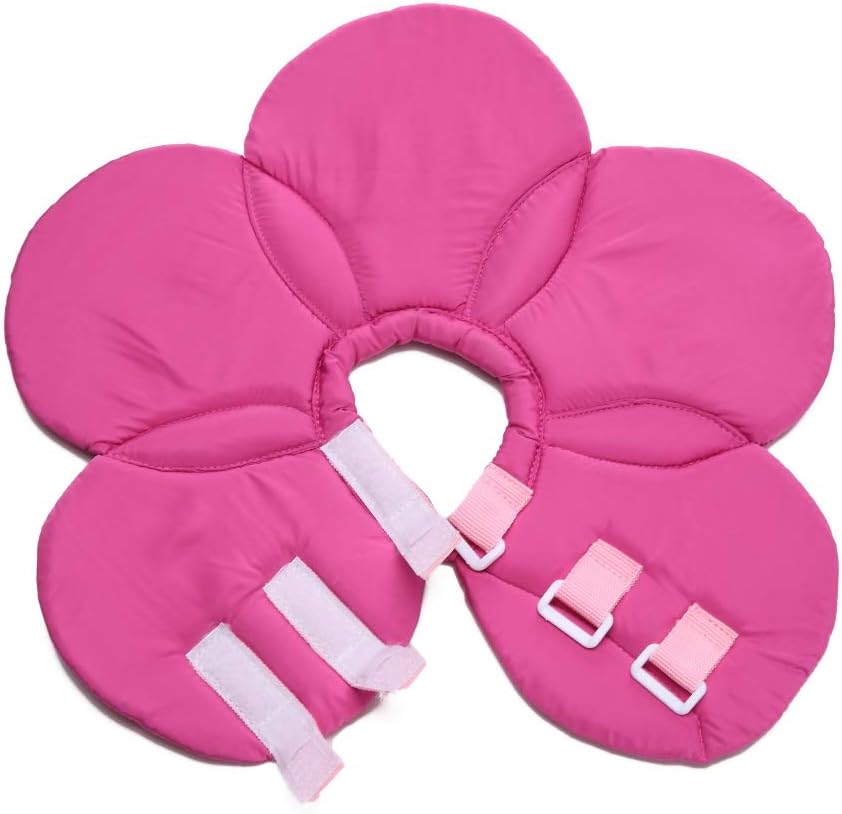 Pets.Love.Earth Flower Shaped Pet Recovery E-Collar  Purple
