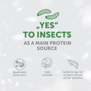 Nature's Protection Superior Care Red Coat Supplemental Snack Gums & Oral Care with Insects For Junior Dogs 150g