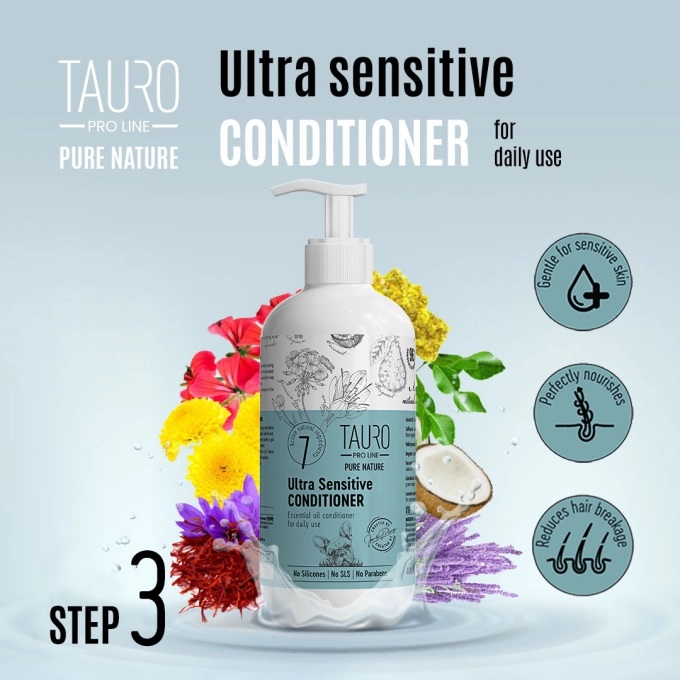 Tauro Pro Line Pure Nature Ultra Sensitive conditionier 400 ml
