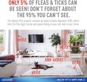 Adams Plus Flea Control Indoor Fogger, 3 Ounce, 3 Pack