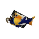 Pet Interest Neptune 3D Fish Cat Toy with Silerline 22cm