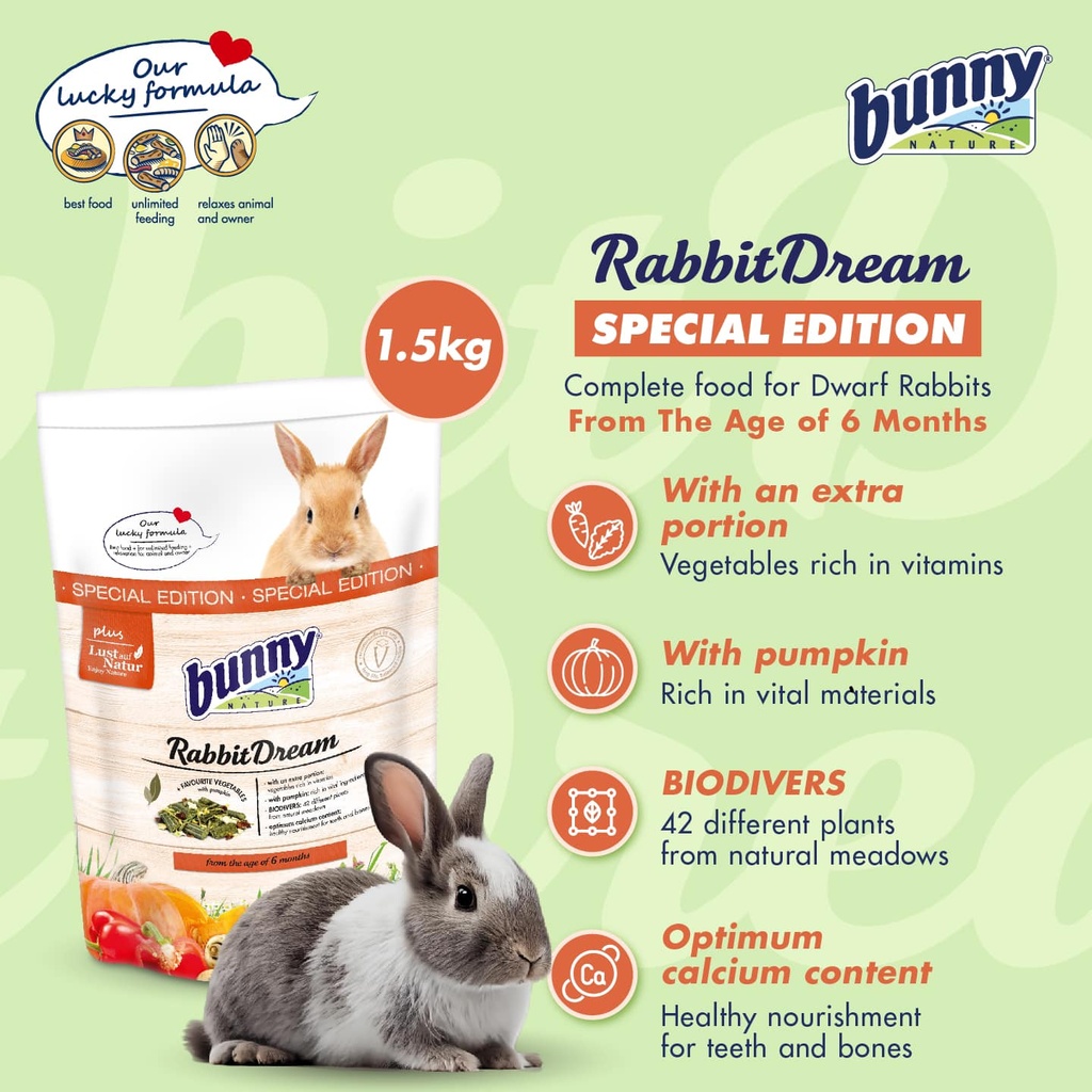 Bunny Nature Rabbit Dream Special Edition 1.5kg