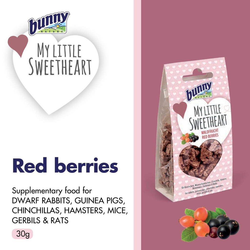 Bunny My little Sweetheart Red Berries 30g