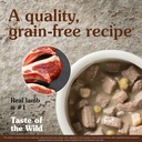 Taste of the Wild Sierra Mountain Canine with Lamb in Gravy
