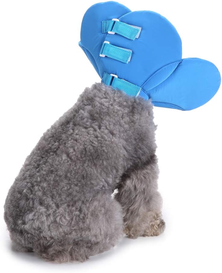 Pets.Love.Earth Soft E-Collar - Flower Blue