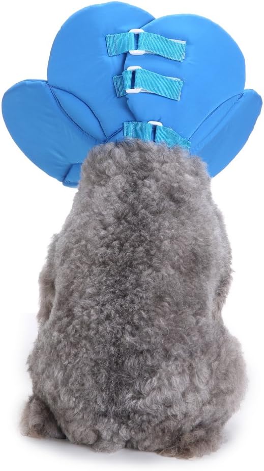 Pets.Love.Earth Soft E-Collar - Flower Blue