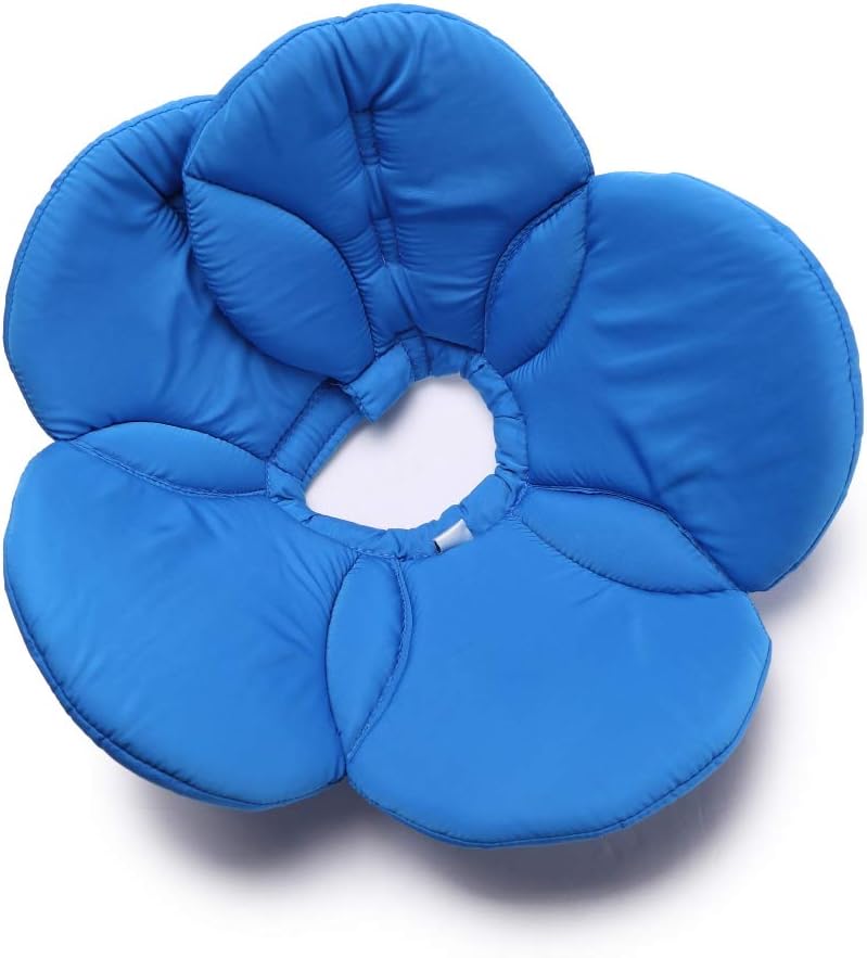Pets.Love.Earth Soft E-Collar - Flower Blue