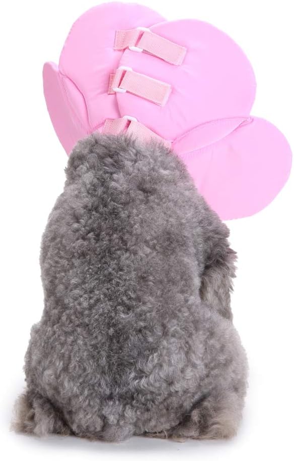 Pets.Love.Earth Soft E-Collar - Flower Pink