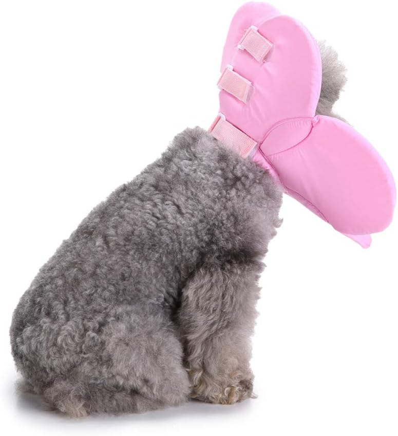 Pets.Love.Earth Soft E-Collar - Flower Pink